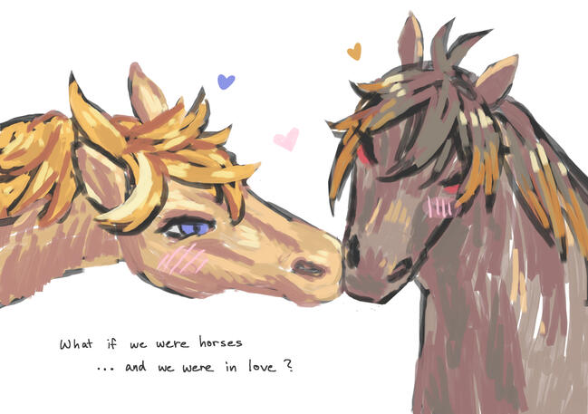 Romantic Chili Horses